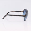 PRADA Sunglasses Plastic Blue Gold Auth 196723-5
