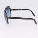 PRADA Sunglasses Plastic Blue Gold Auth 196723-7