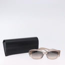 Christian Dior Sunglasses Plastic Brown Gold Auth 196724M-12