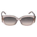 Christian Dior Sunglasses Plastic Brown Gold Auth 196724M-13