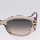Christian Dior Sunglasses Plastic Brown Gold Auth 196724M-4