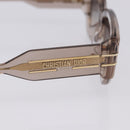 Christian Dior Sunglasses Plastic Brown Gold Auth 196724M-8