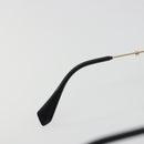 Miu Miu Sunglasses Metal Pink Gold Auth 196725M-10