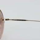 Miu Miu Sunglasses Metal Pink Gold Auth 196725M-14