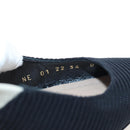 Christian Dior Slingback Pumps Leather Black Auth 196738M-17