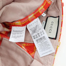 GUCCI Shorts Pants Wool 38 Orange Auth 196741M-10