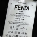 FENDI Trainer Cotton S Black FS7102 Auth 196743M-10