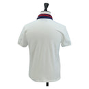 GUCCI Polo Shirt Short-Sleeved T-Shirt Cotton S White Auth 196745M-2