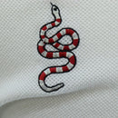 GUCCI Polo Shirt Short-Sleeved T-Shirt Cotton S White Auth 196745M-6