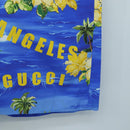 GUCCI Shorts Pants Cotton 48 Blue 672698 Auth 196747M-5