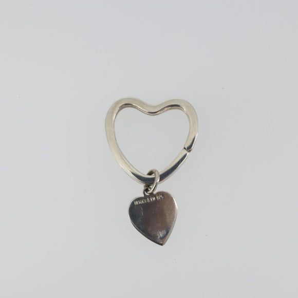 TIFFANY&Co. Key Ring Ag925 Silver Auth 196749V