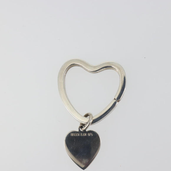 TIFFANY&Co. Key Ring Ag925 Silver Auth 196749V