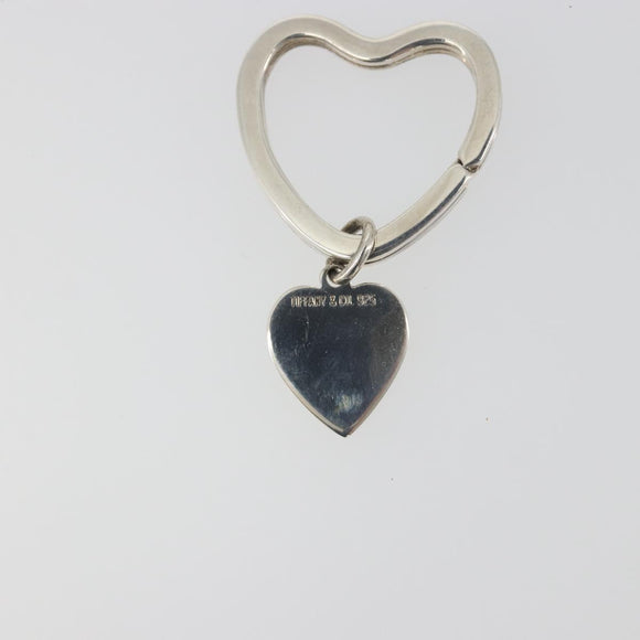 TIFFANY&Co. Key Ring Ag925 Silver Auth 196749V