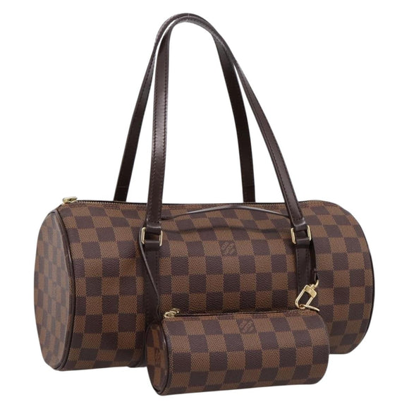 LOUIS VUITTON Damier Ebene Papillon 30 Hand Bag N51303 LV Auth 196760V