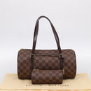 LOUIS VUITTON Damier Ebene Papillon 30 Hand Bag N51303 LV Auth 196760V-25