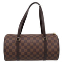 LOUIS VUITTON Damier Ebene Papillon 30 Hand Bag N51303 LV Auth 196760V-2