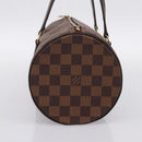 LOUIS VUITTON Damier Ebene Papillon 30 Hand Bag N51303 LV Auth 196760V-4