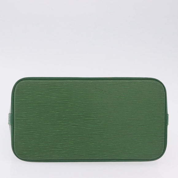 LOUIS VUITTON Epi Alma Hand Bag Borneo Green M52144 LV Auth 196763V