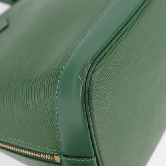 LOUIS VUITTON Epi Alma Hand Bag Borneo Green M52144 LV Auth 196763V