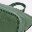 LOUIS VUITTON Epi Alma Hand Bag Borneo Green M52144 LV Auth 196763V-15