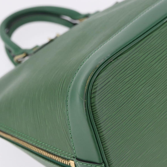 LOUIS VUITTON Epi Alma Hand Bag Borneo Green M52144 LV Auth 196763V