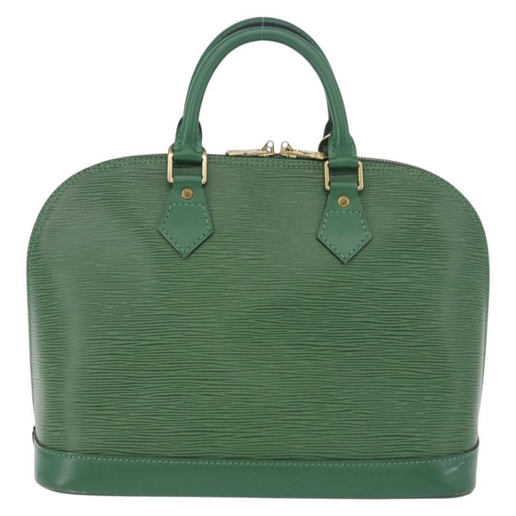 LOUIS VUITTON Epi Alma Hand Bag Borneo Green M52144 LV Auth 196763V