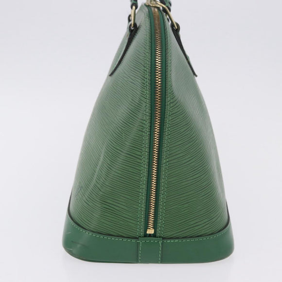 LOUIS VUITTON Epi Alma Hand Bag Borneo Green M52144 LV Auth 196763V