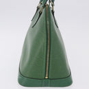 LOUIS VUITTON Epi Alma Hand Bag Borneo Green M52144 LV Auth 196763V-5