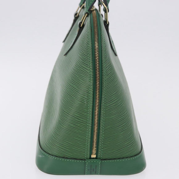 LOUIS VUITTON Epi Alma Hand Bag Borneo Green M52144 LV Auth 196763V