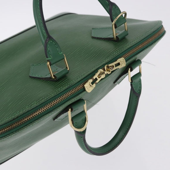 LOUIS VUITTON Epi Alma Hand Bag Borneo Green M52144 LV Auth 196763V