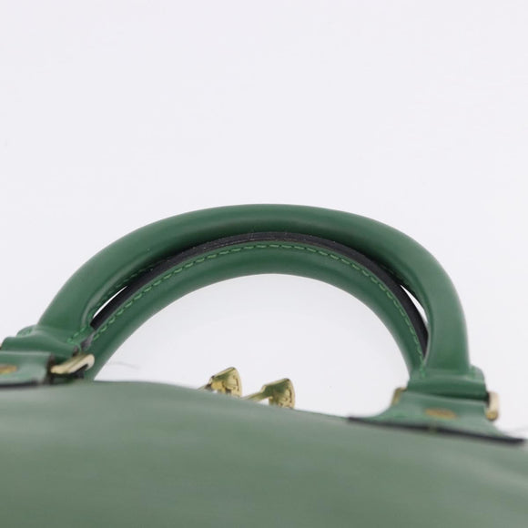 LOUIS VUITTON Epi Alma Hand Bag Borneo Green M52144 LV Auth 196763V