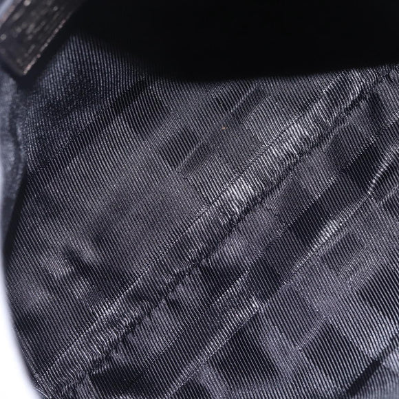 BURBERRY Nova Check Hand Bag Canvas Gray Auth 196772V