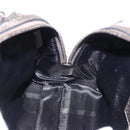 BURBERRY Nova Check Hand Bag Canvas Gray Auth 196772V-18