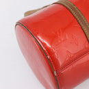 LOUIS VUITTON Monogram Vernis Bedford Hand Bag Red M91986 LV Auth 196779-13