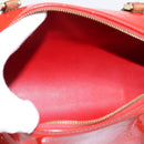LOUIS VUITTON Monogram Vernis Bedford Hand Bag Red M91986 LV Auth 196779-16