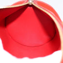 LOUIS VUITTON Monogram Vernis Bedford Hand Bag Red M91986 LV Auth 196779-17
