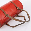 LOUIS VUITTON Monogram Vernis Bedford Hand Bag Red M91986 LV Auth 196779-7