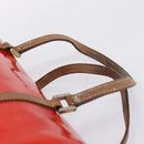 LOUIS VUITTON Monogram Vernis Bedford Hand Bag Red M91986 LV Auth 196779-8