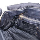 PRADA Hand Bag Nylon 2way Black Gold Auth 196783V-25