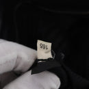 PRADA Hand Bag Nylon 2way Black Gold Auth 196783V-11