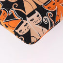 Miu Miu Purse Pouch Nylon Orange Auth 196784V-14