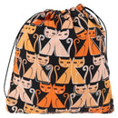 Miu Miu Purse Pouch Nylon Orange Auth 196784V-2