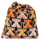 Miu Miu Purse Pouch Nylon Orange Auth 196784V-4