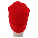Chrome Hearts Knitted Fabrics Cap Wool Red Auth 196785M-2