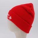 Chrome Hearts Knitted Fabrics Cap Wool Red Auth 196785M-3