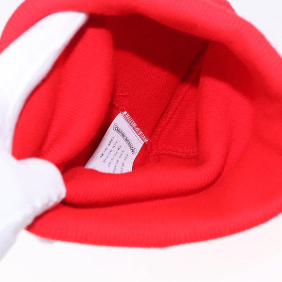 Chrome Hearts Knitted Fabrics Cap Wool Red Auth 196785M