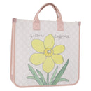 GUCCI GG Supreme Children Tote Bag PVC White 605831 Auth 196787M-1