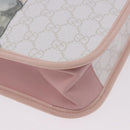 GUCCI GG Supreme Children Tote Bag PVC White 605831 Auth 196787M-9