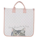 GUCCI GG Supreme Children Tote Bag PVC White 605831 Auth 196787M-2