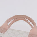 GUCCI GG Supreme Children Tote Bag PVC White 605831 Auth 196787M-8
